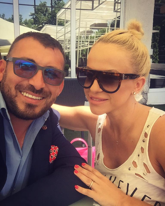 Anda Adam i-a botezat băiețelul lui Cristinel Goman