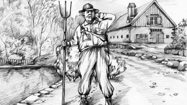 Iluzie optică virală | Doar un geniu poate găsi nevasta fermierului în cel mult 11 secunde