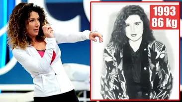 Cum arăta Carmen Brumă în anii liceului, când avea 86 kg. Mircea Badea sigur nu s-ar fi uitat la ea