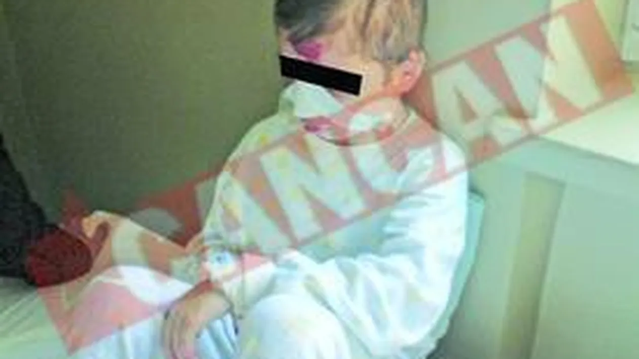 Copil de sapte ani, bagat in spital de propria mama