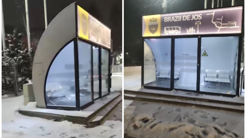 Comuna din România care lasă în urmă până și Capitala! Stații de transport după modelul din Dubai. Localnicii stau la căldură și iarna