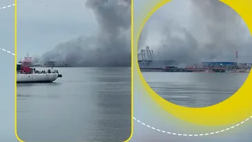 Alertă pe litoralul românesc. O dronă marină a explodat în Portul Constanța
