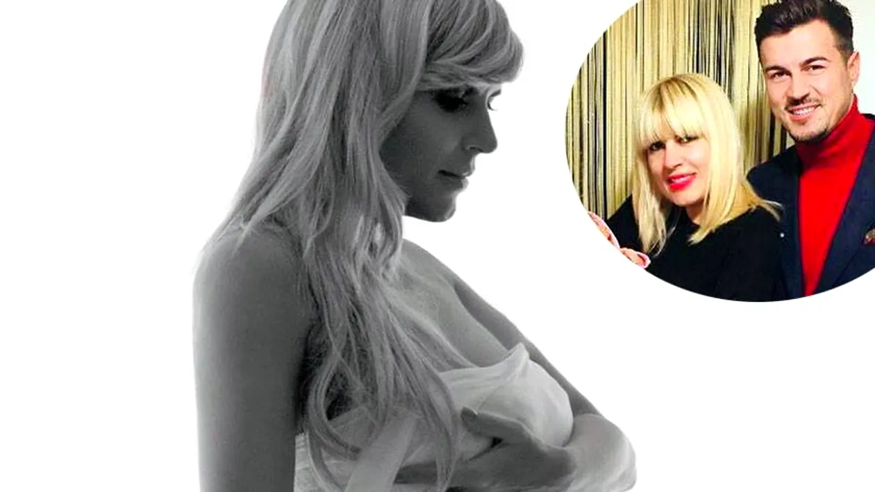 Elena Udrea și-a arătat burtica de gravidă! Pictorial sexy la 44 de ani