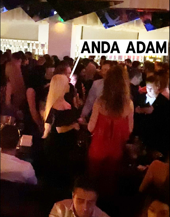 Anda Adam s-a distrat la LOFT