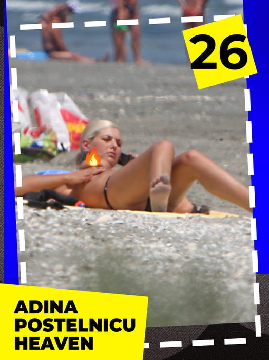TOP 40 vedete surprinse în cele mai indecente poziţii! Antonia, Roxana Ionescu sau Delia şi-au mângâiat nurii şi… au făcut show total pe litoral!