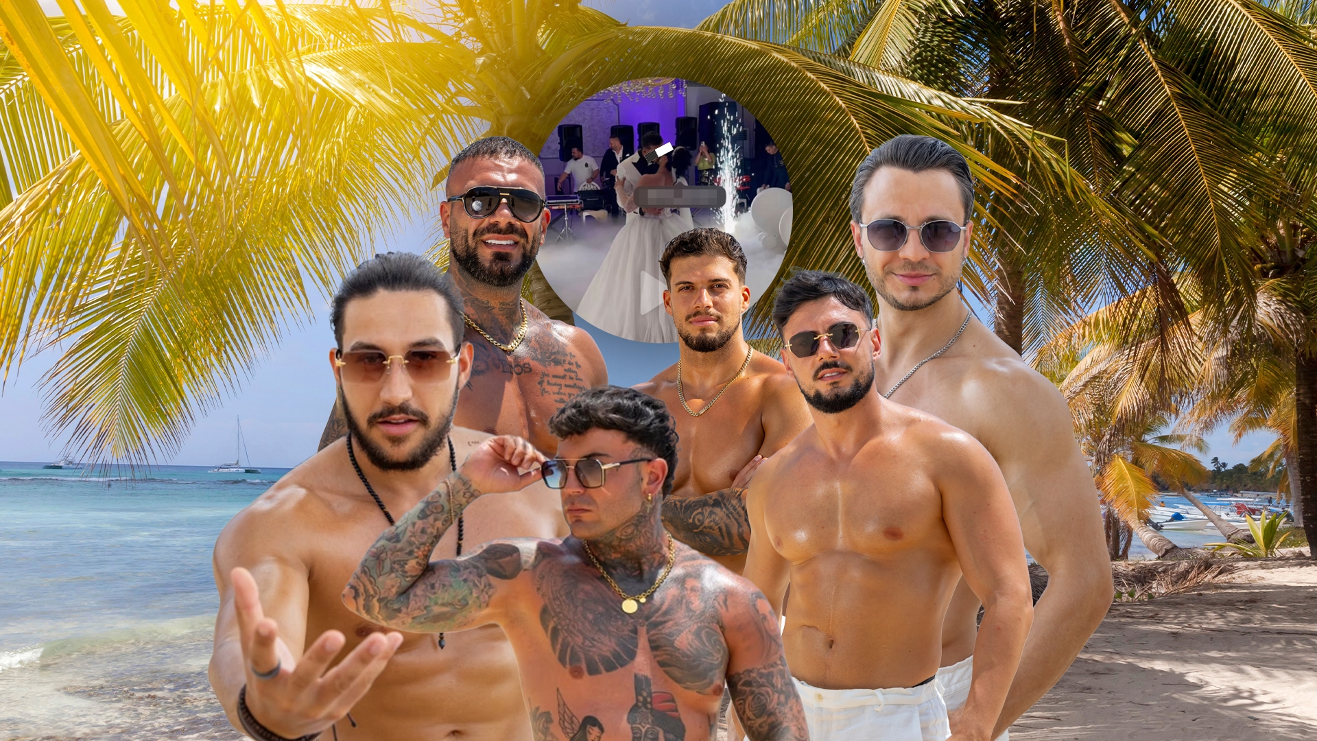Ispita masculină de la Insula Iubirii 2026 care ar avea soție! Imagini de la nuntă