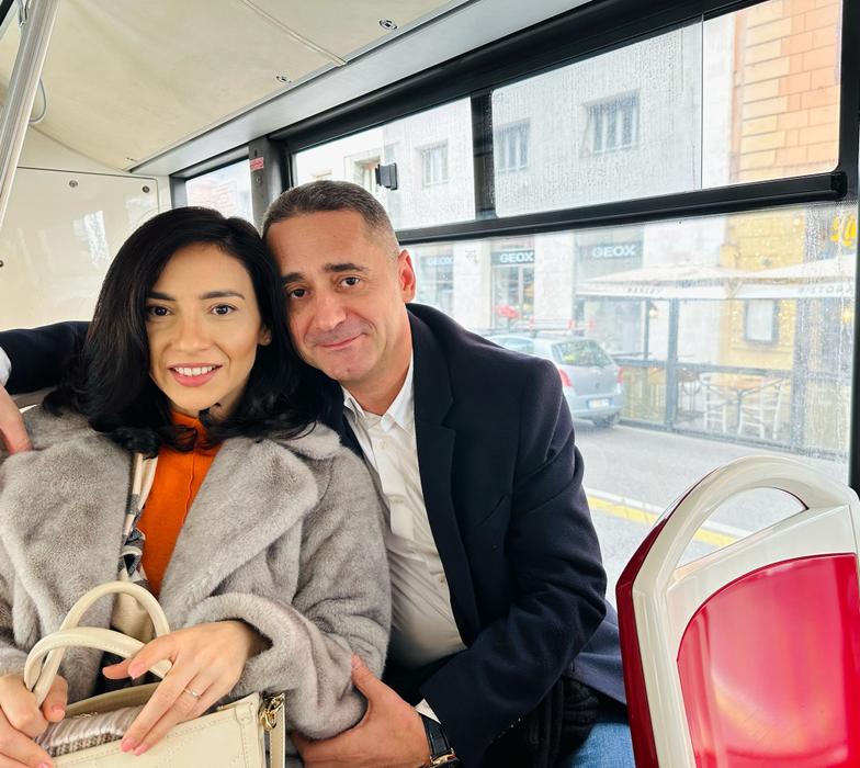 Gabriel Fătu și soția lui, Alina / Foto: CANCAN.RO