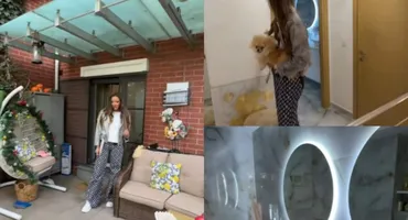 Cum arată penthouseul de lux al Biancăi Drăgușanu. Până și în baie are decorațiuni scumpe