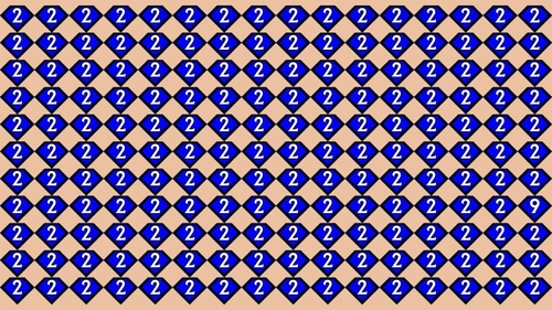Test de logică | Găsiți numărul 9 în această poză, în maximum 32 de secunde!
