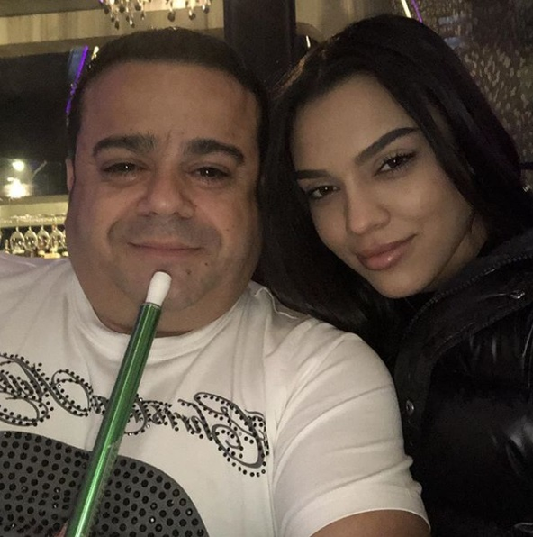 Adi Minune, alături de fiica lui, Carmen
