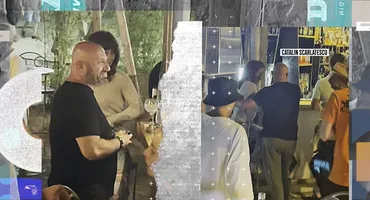 Cum a agățat Cătălin Scărlătescu o șatenă, într-un club de fițe