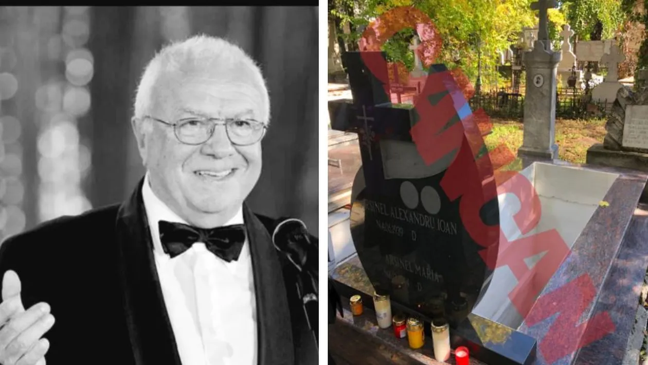 Cum arată locul de veci al maestrului Alexandru Arşinel. Ce scrie pe crucea regretatului actor