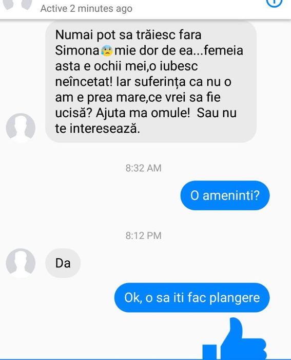 Simona Trașcă, amenințată cu moartea