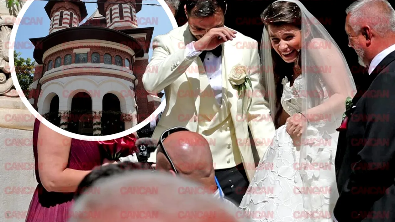 Ce nu s-a văzut la nunta Kirei Hagi. Surpriza care a lăsat-o pe mireasă fără cuvinte în biserică: „Toți cei prezenți au participat”