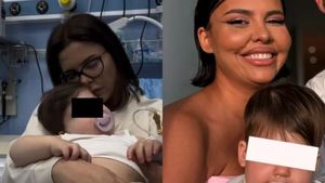 Fosta dansatoare a Deliei Matache, clipe de coșmar. A ajuns cu băiețelul cel mic la spital: ”Toată noaptea a respirat greu”