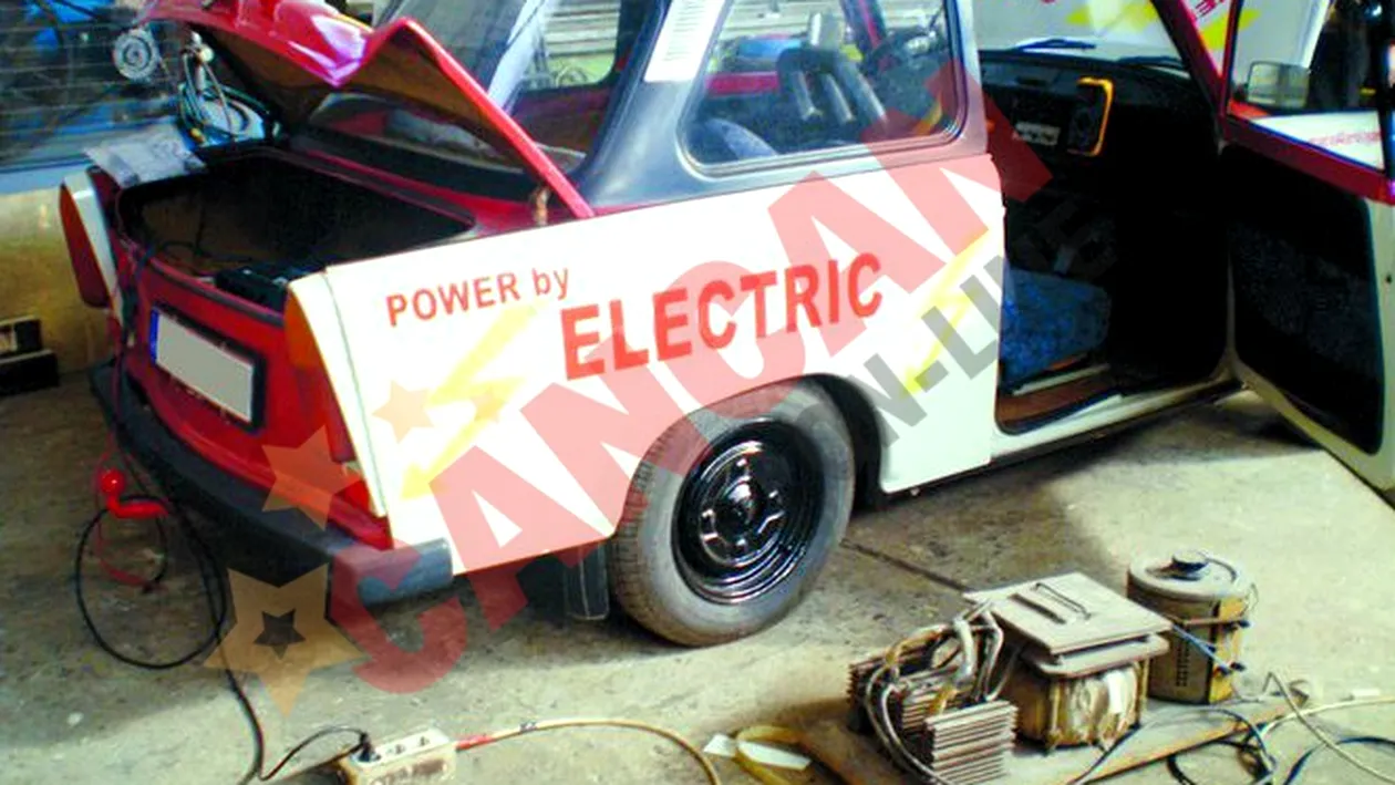 Si-a facut trabant electric