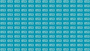 TEST IQ | Identificați numărul 028 din această iluzie optică inversată