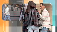 Vladimir Drăghia şi soţia, întâlnire romantică până când... I-a pus pe fugă şi au făcut stânga-mprejur!