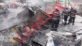 Incendiu in zona Chitila din Capitala