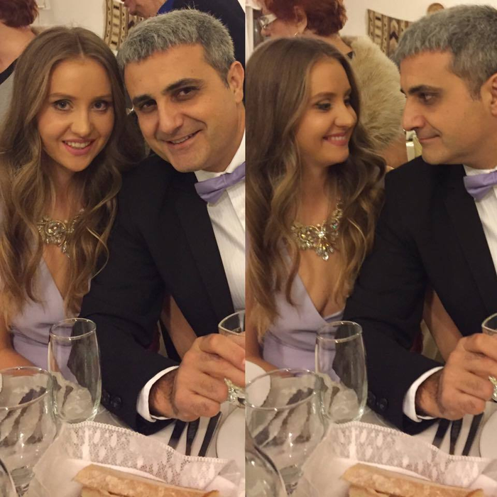 Robert Turcescu, împreună cu soţia lui