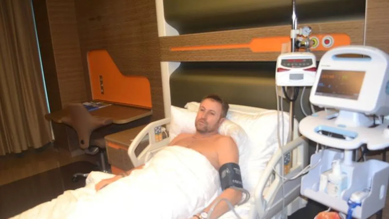 Situație dramatică pentru Cătălin Botezatu în spital. A pierdut 2 litri de sânge