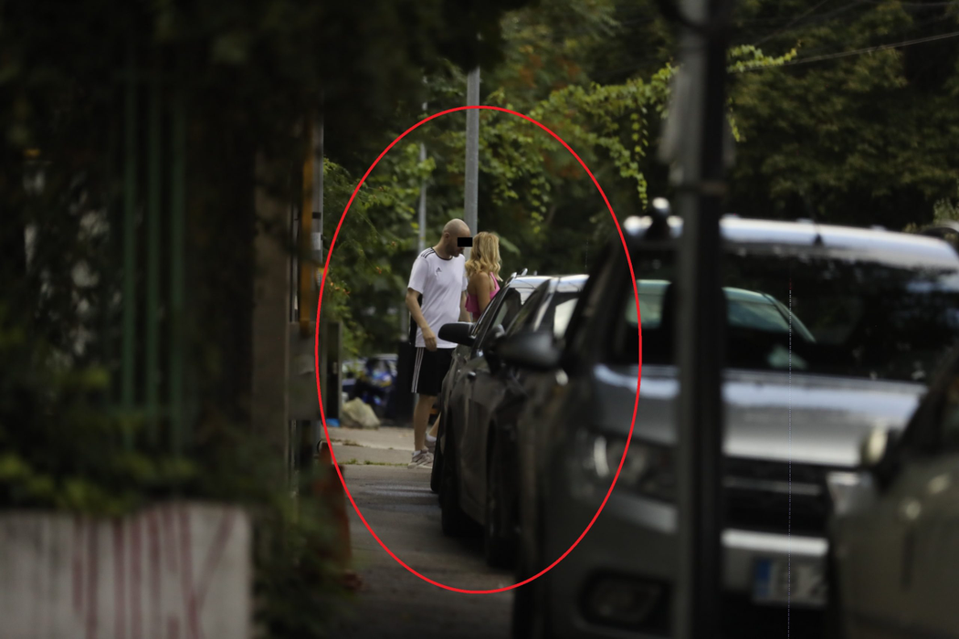 Emily Burghelea, alături de iubitul său