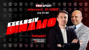 Miercuri, 21 iunie, a treia ediție de EXCLUSIV DINAMO! Dorin Iacob, administratorul Red&White, societate ce deține pachetul majoritar de acțiuni din „Groapă”, prezent în platou alături de Cătălin Mureșanu