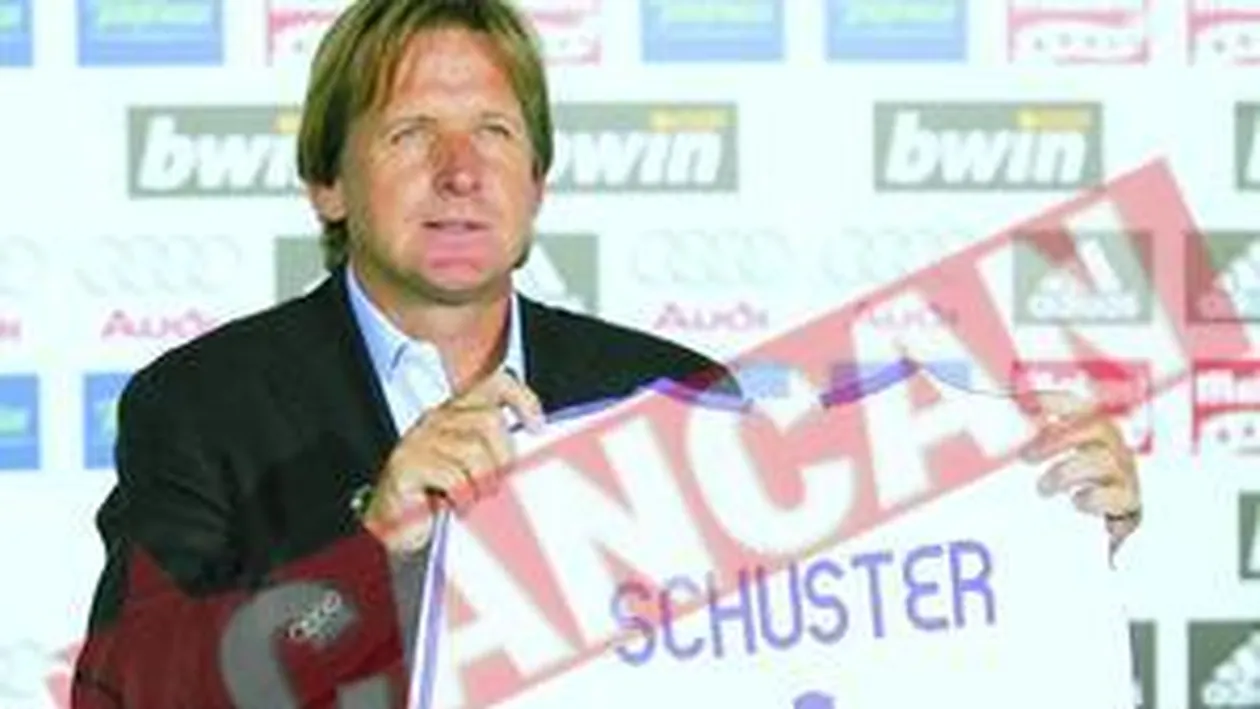 Schuster, trei ani galactic-sef