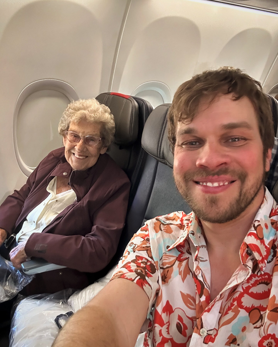 Joy Ryan și nepotul său, Brad/ Sursa foto: Instagram