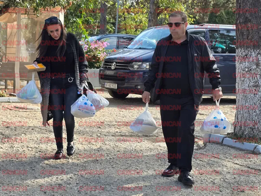 Mara Bănică a venit cu toate cele necesare slujbei de înmormântare