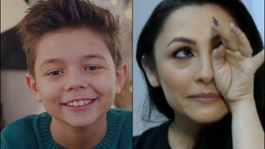 Băiatul Andrei și al lui Cătălin Măruță a plecat de acasă. Pentru prima dată, tânărul David a mers în cantonament alături de colegii săi de la una dintre grupele Academiei Rapid
