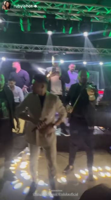 Luis Gabriel a cântat la nunta lui Smiley cu Gina Pistol
