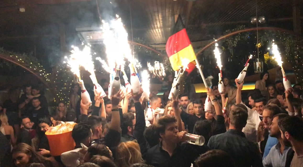 ”Regalul șampaniilor” de la Nuba