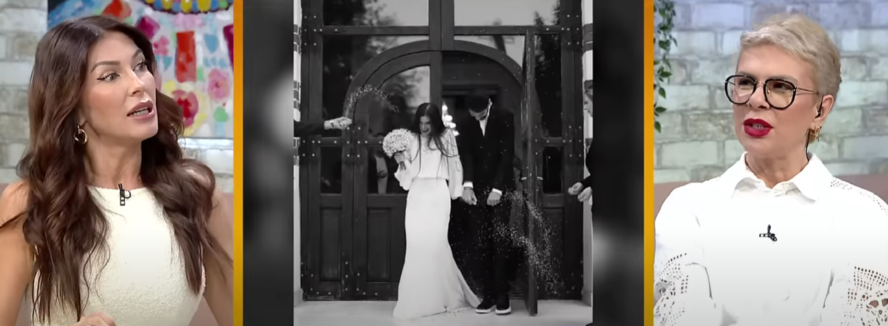 Ilinca Vandici și Teo Trandafir au vorbit despre nunta lui Theo Rose cu Anghel Damian/ Sursa foto: Captură Kanal D