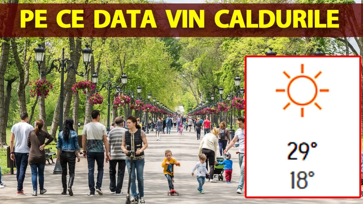 Meteorologii Accuweather anunță data exactă când vine primăvara cu adevărat în București și în celelalte orașe din România