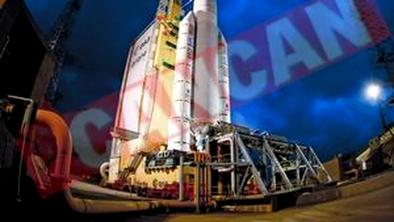 Naveta spatiala Ariane 5, facuta cu piese de la Bacau