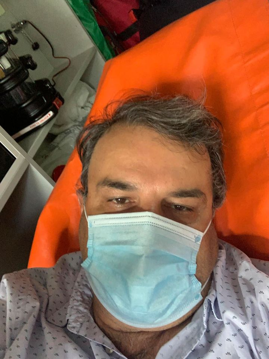 Lucian Mîndruță, primele imagini din spital după operația delicată: “Mă gândesc la oamenii intubați la ATI și îmi este groază”. Cum se simte prezentatorul