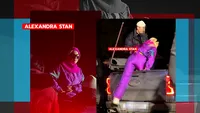 La asta nu te așteptai! Alexandra Stan s-a dezlănțuit după o noapte nebună la LOFT Susai. S-a urcat într-o benă și... SHOW!