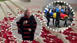 Neli Lucescu a ”cedat” la înmormântare. Durerea a copleșit-o