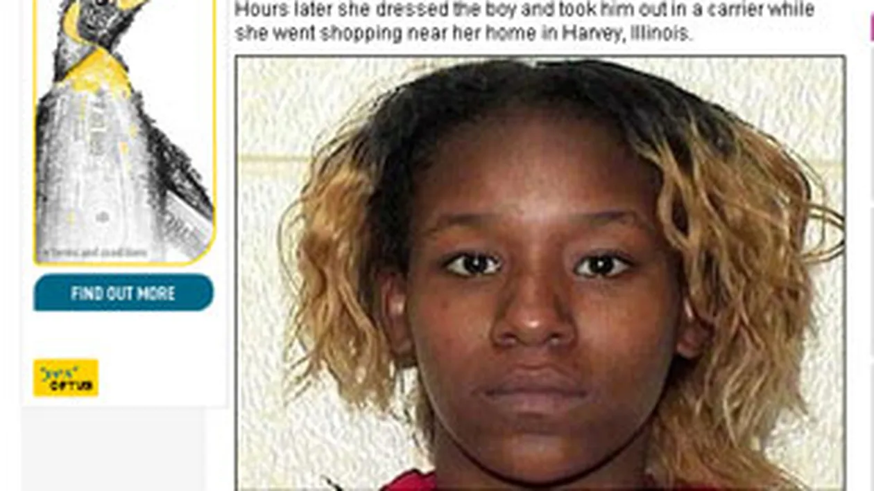 O femeie din SUA si-a ucis copilul, apoi s-a dus cu el la cumparaturi