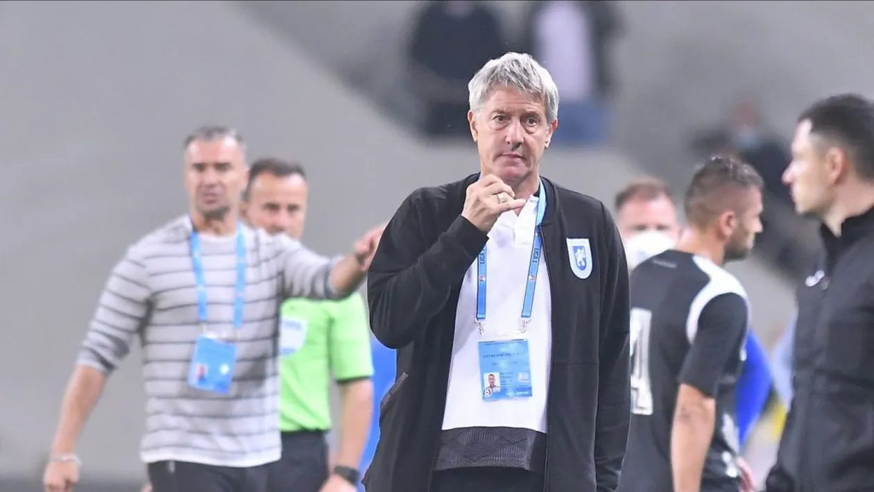 Cristiano Bergodi pune eșecul cu Clinceni pe seama ghinionului: „Nu știu ce s-a întâmplat!”