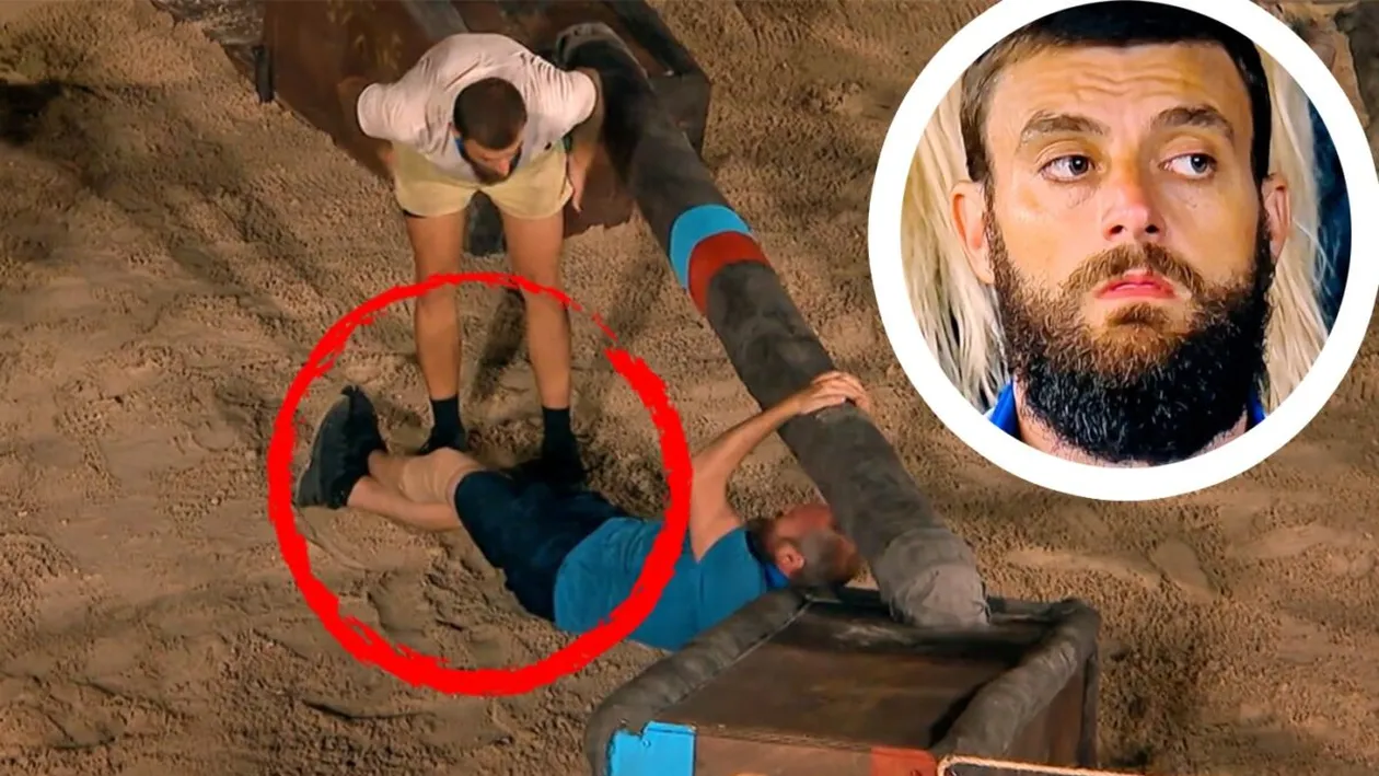 Antena 1, acuzată că a regizat accidentarea lui Nicu de la Survivor: Duelul trebuia trecut ca ABANDON. Detaliul observat de telespectatori