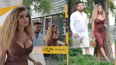 Sexy-prezentatoarea TV, apariție + 18 în Herăstrău