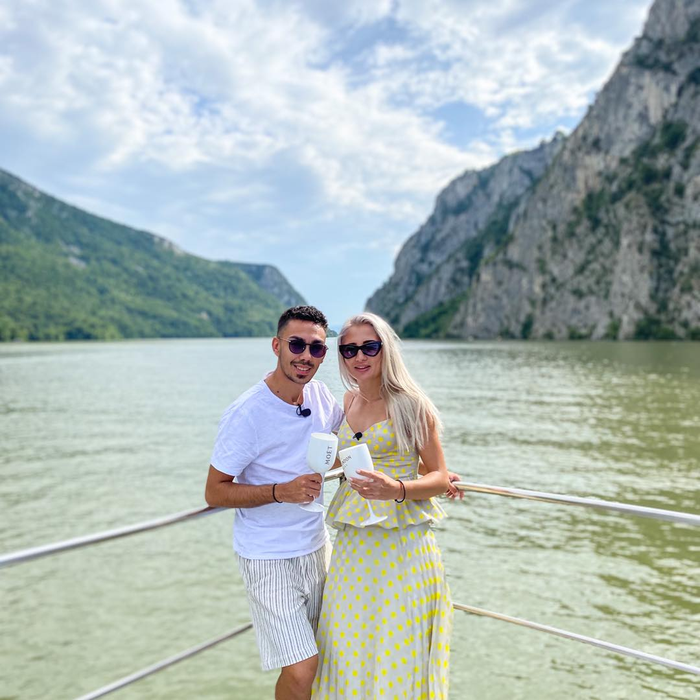Armin Nicoară și Claudia Puican, în vacanță