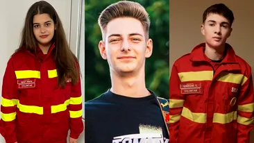 Ei sunt cei trei copii care au salvat viața unui om la Vaslui. La 16, respectiv 17 ani, Maria, Ianis și Ștefan sunt voluntari SMURD
