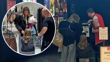 Așa mamă, așa fiică! Gina Pistol și micuța Josephine, outfit-uri matchy la mall