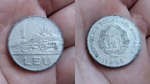 Te-ai putea îmbogăți! Prețul ireal la care se vinde o monedă de 1 leu, veche de peste 50 de ani, acum, în 2024