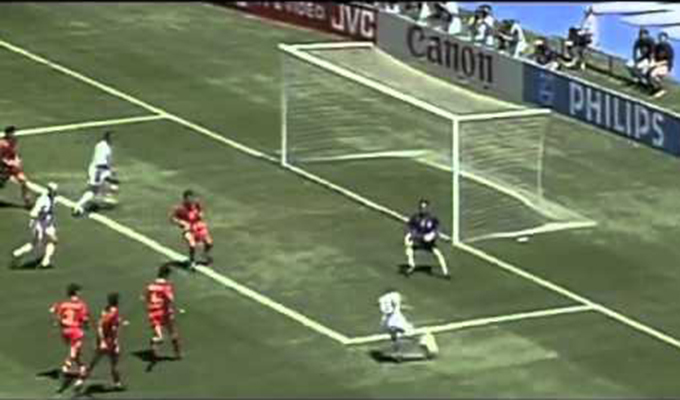 Golul marcat la CM din 1994 contra României