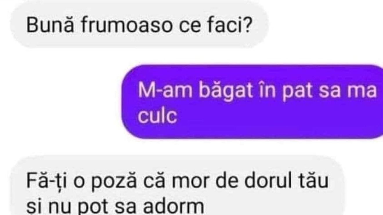 BANC | Două poze de "noapte bună"