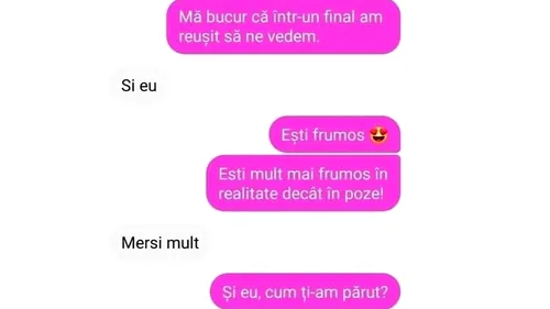 BANCUL ZILEI | Ești mult mai frumos în realitate decât în poze